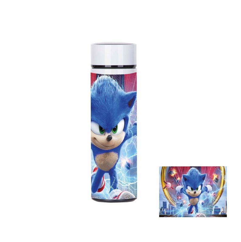 TERMO 450 ML DISEÑO ERIZO GAMESONIC -0