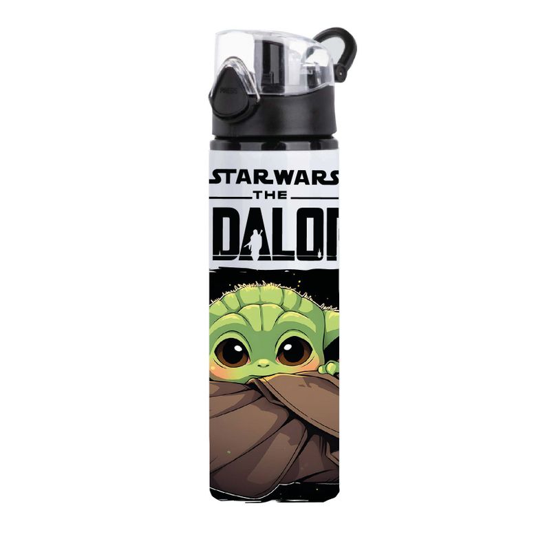 BOTELLA  DIN GROGU MANDALORIAN STAR WARS, ALUMINIO 750 ML -0