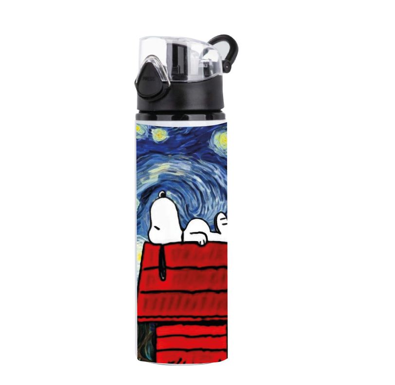 BOTELLA ALUMINIO  750 ML SNOOPY VAN GOGH -0