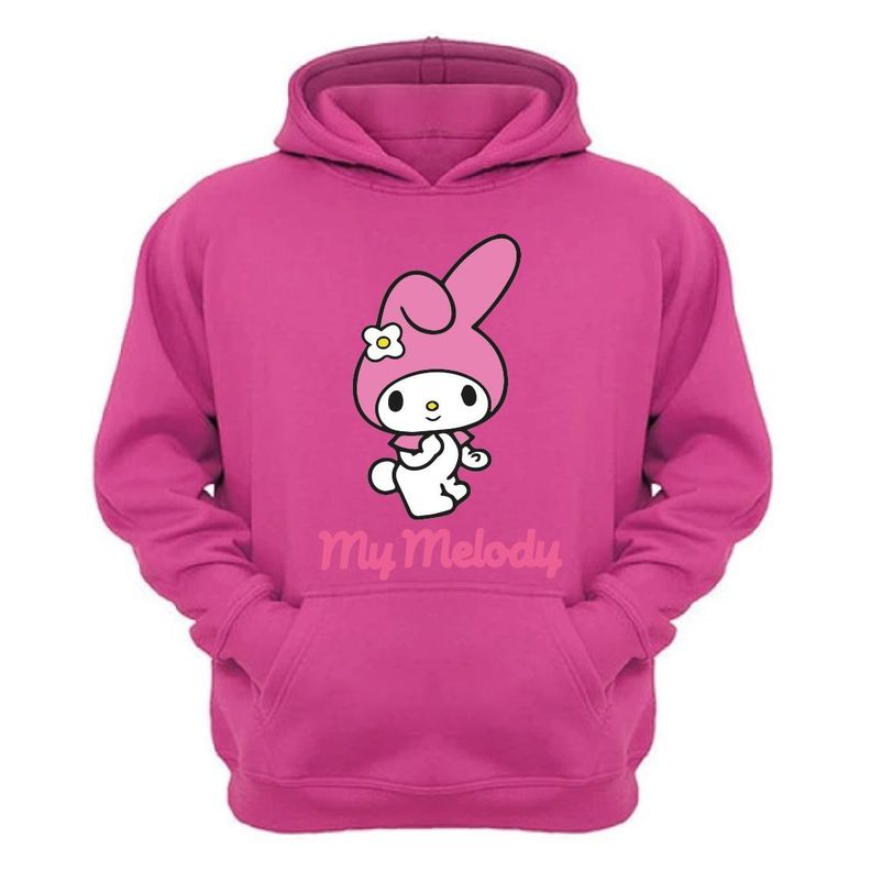 Polerón Algodón Mi Melody, diseño vintage, cute, kawai-1