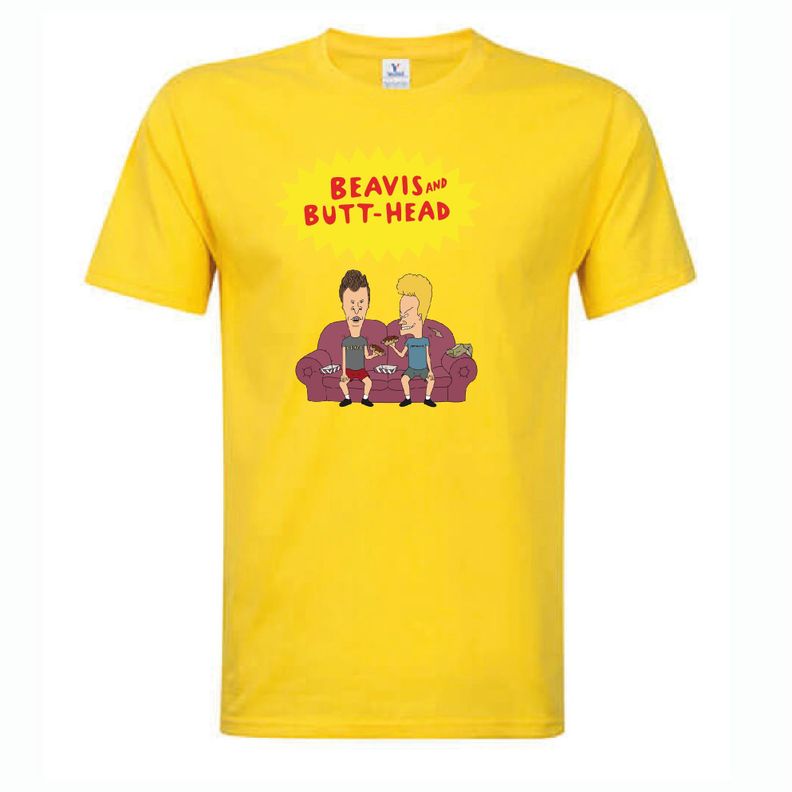 POLERA ALGODÓN BEAVIS AND BUTT-HEAD MTV