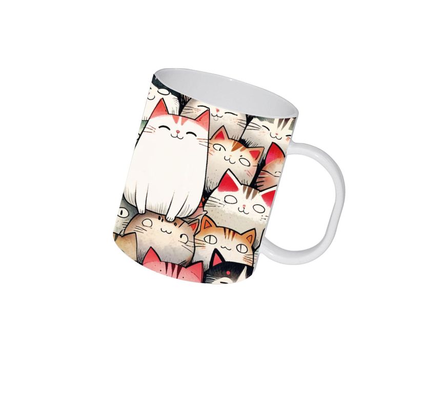 Set Gatos, Gatitos,  Catlover Botella 750 ml más Mousepad más Tazón 300 ml-3