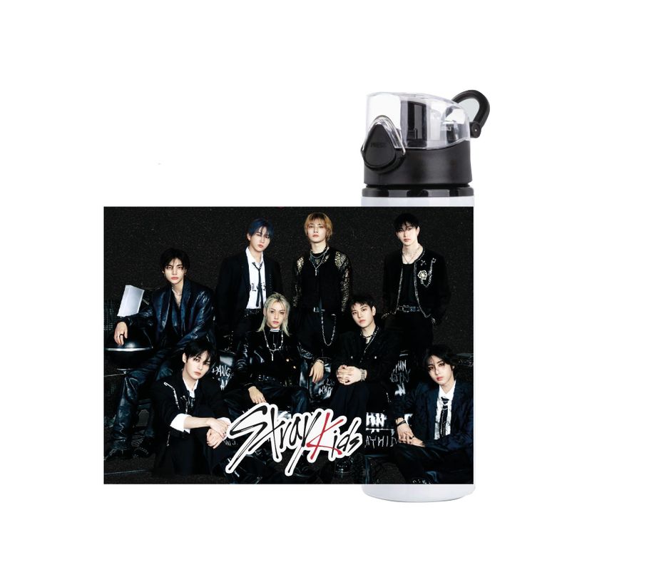 SET ALMACENAMIENTO BEBIDAS DISEÑO STRAY KIDS ANIME SERIE -3