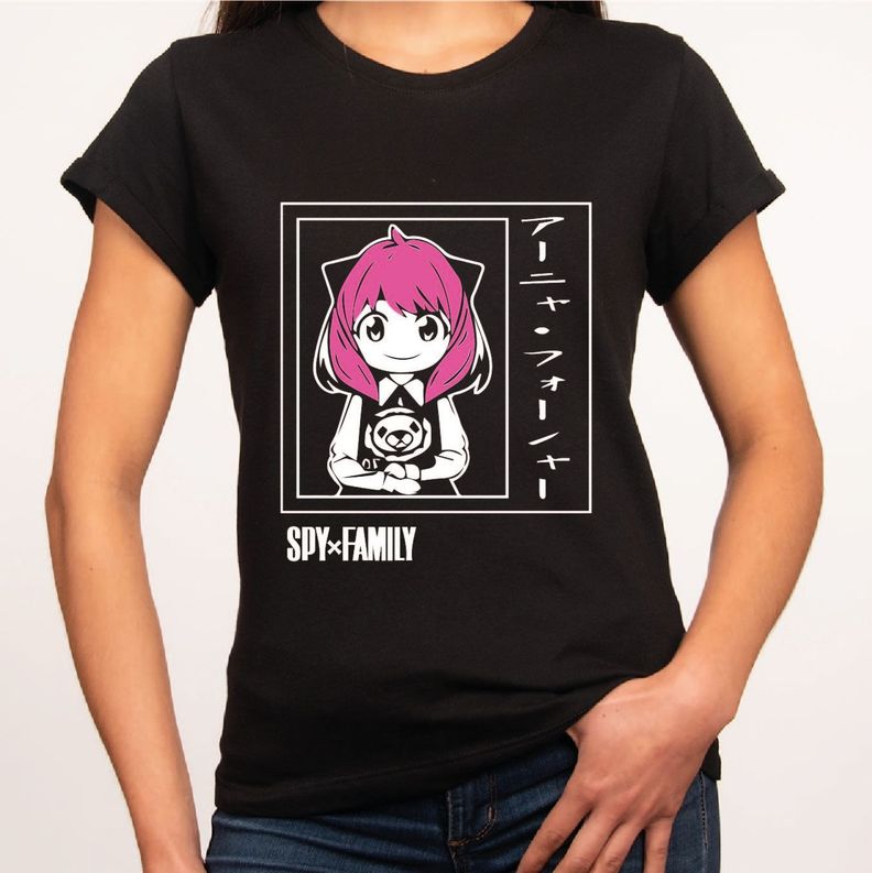 POLERA SPY FAMILY  ANYA ESPÍA ANIME JAPAN -0