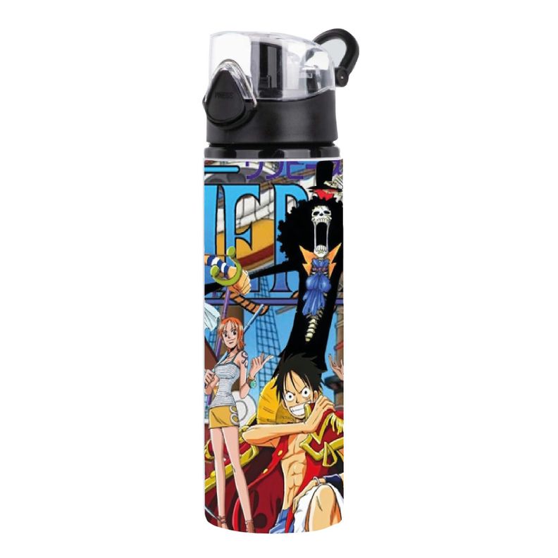 BOTELLA ALUMINIO 700 ML ONE PICE MONKEY D LUFFY SERIES -0