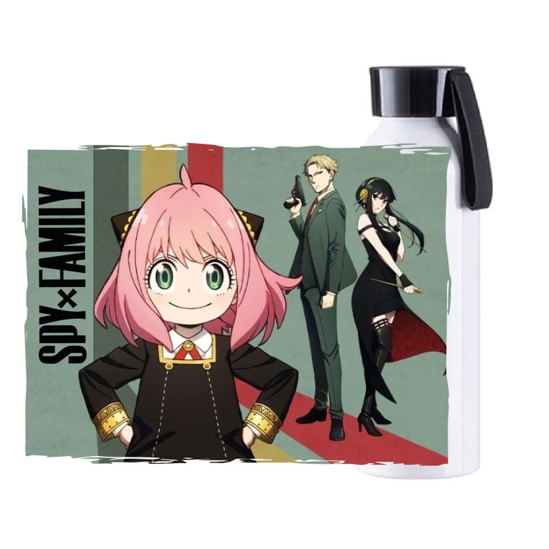 BOTELLA ESTAMPADO SPY FAMILY ANYA FORGER ANIME -1