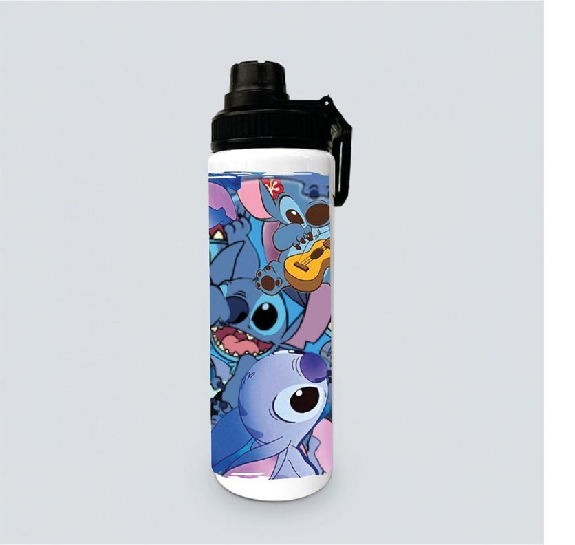 Botella Agua Stitch Lilo & Stitch Aluminio 750 ml
