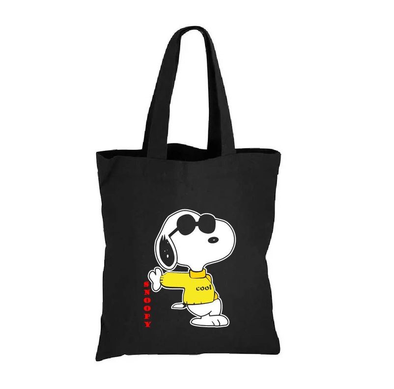 BOLSO CON BOTELLA DE AGUA DISEÑO SNOOPY LENTES COOL -2