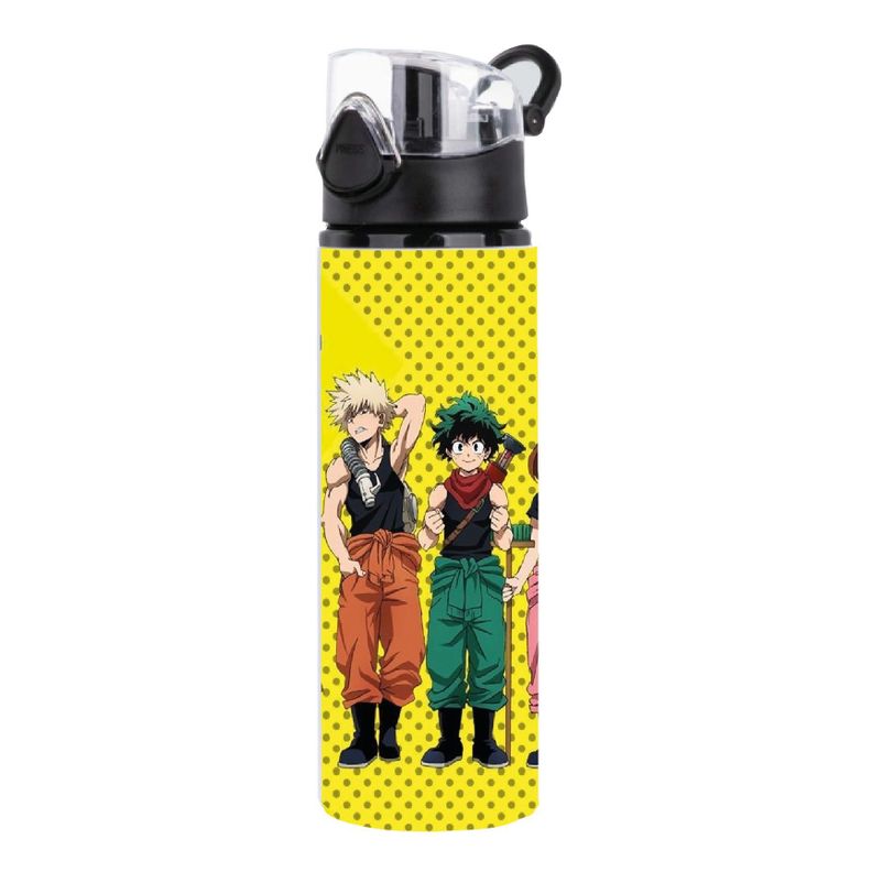 BOTELLA ALUMINIO 700 ML MY HERO ACADEMY ANIME JAPÓN-0