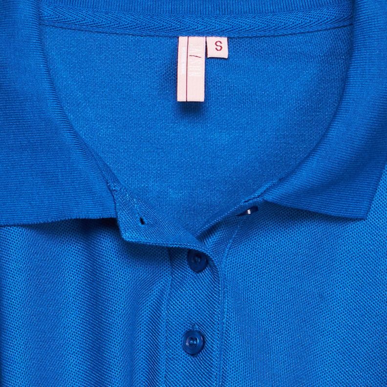 Polera Pique Tc Mc Mujer Azul-4