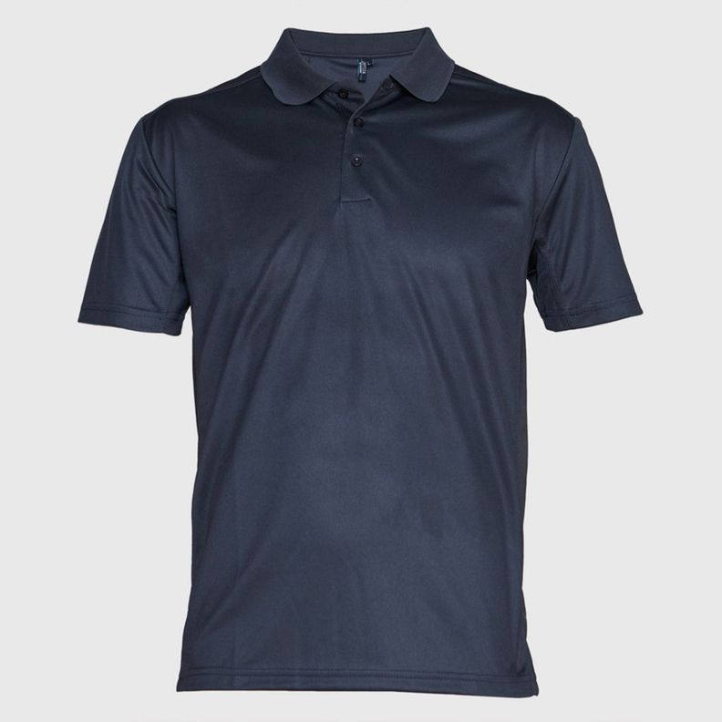 Polera Dry Fit Hombre M/C Gris oscuro-0