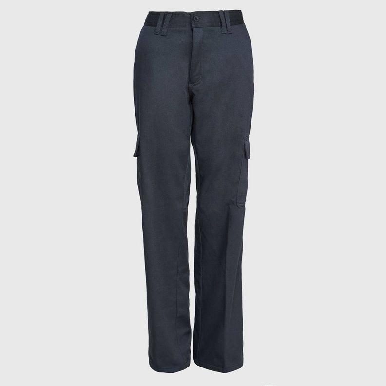 Pantalón Cargo Forro Polar Mujer Gris-0
