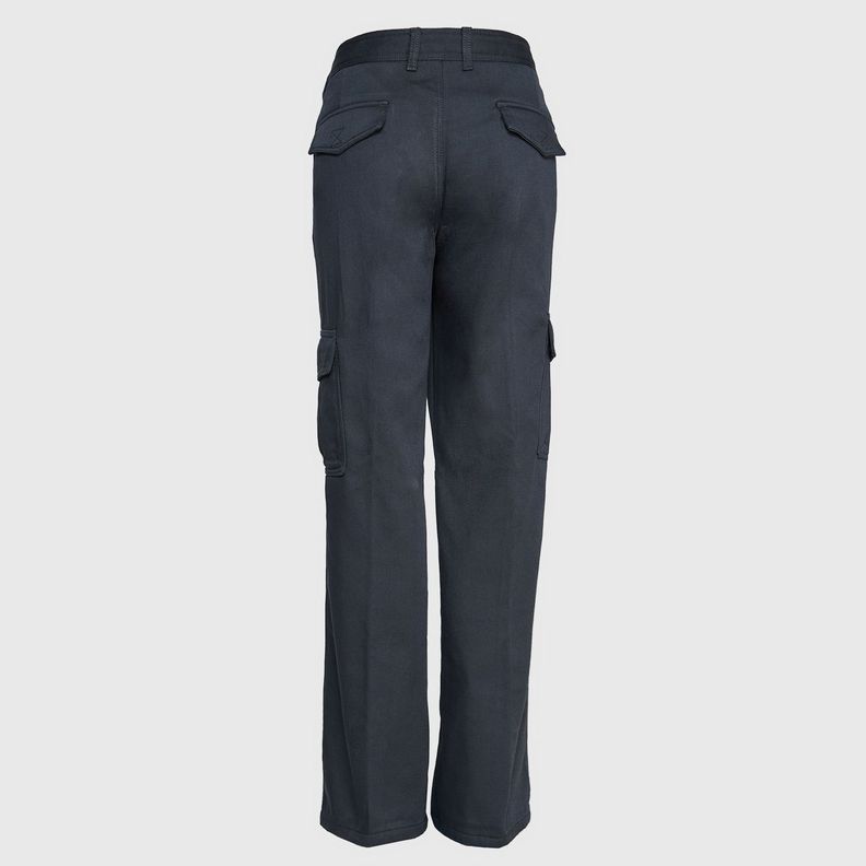 Pantalón Cargo Forro Polar Mujer Gris-2