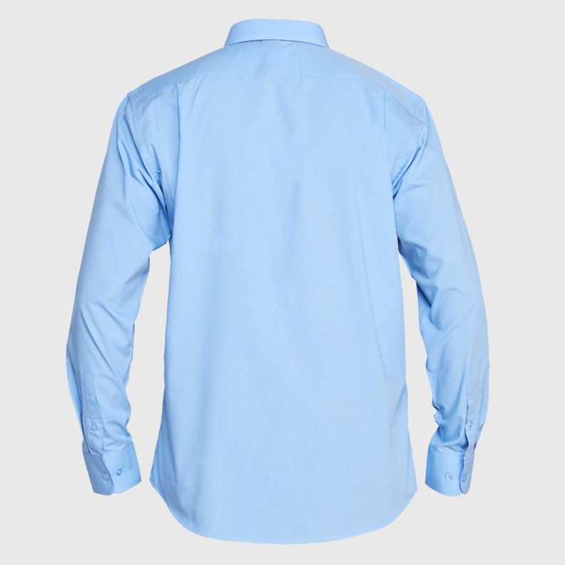 Camisa Trevira  Ml Comfort Celeste-2