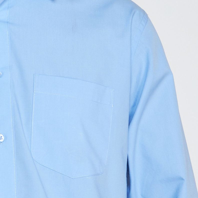 Camisa Trevira  Ml Comfort Celeste-4