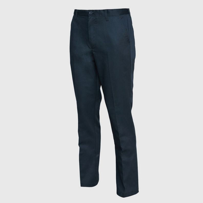 Pantalón Gabardina T/C Hombre Azul marino-2
