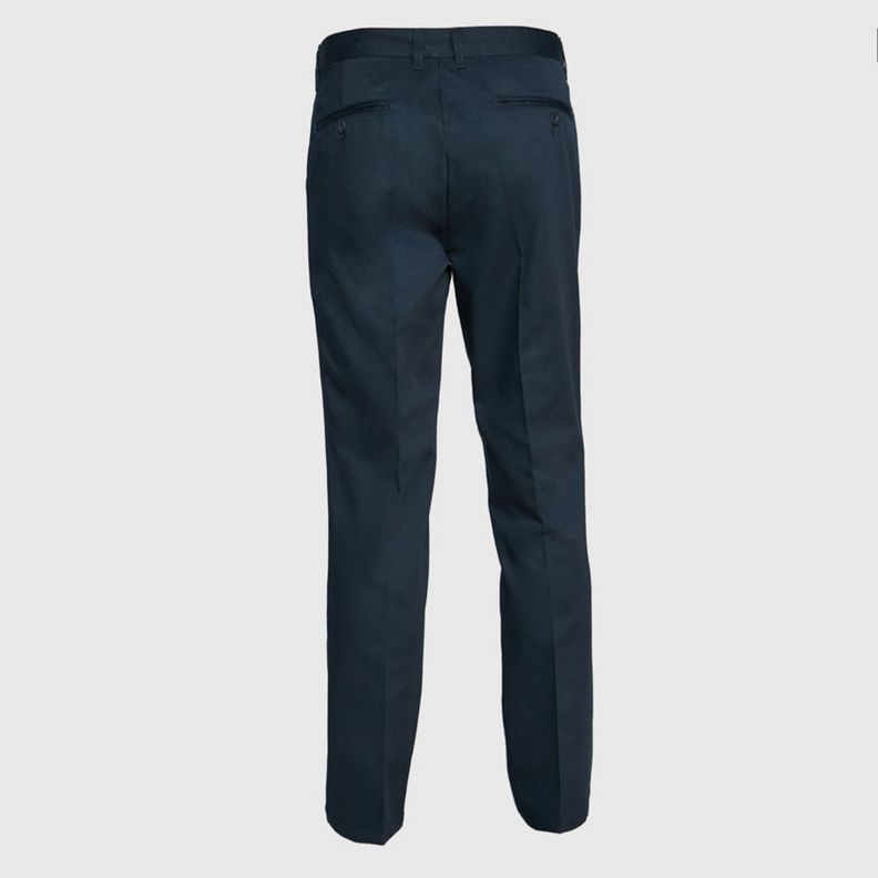 Pantalón Gabardina T/C Hombre Azul marino-3