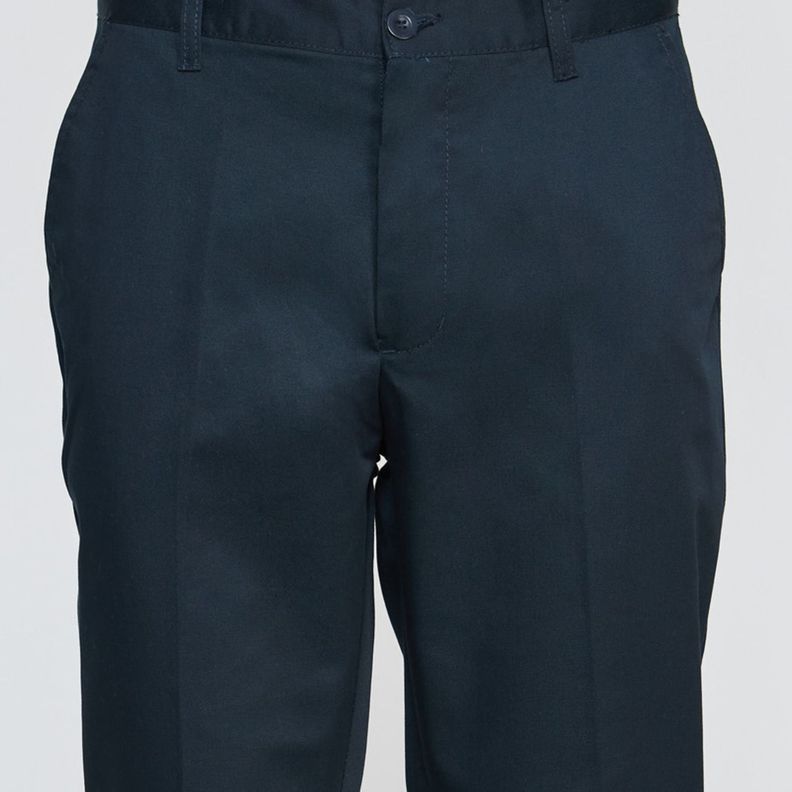Pantalón Gabardina T/C Hombre Azul marino-4