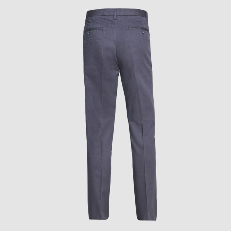 Pantalón Gabardina 100% Algodón C/Pinzas Hombre-2