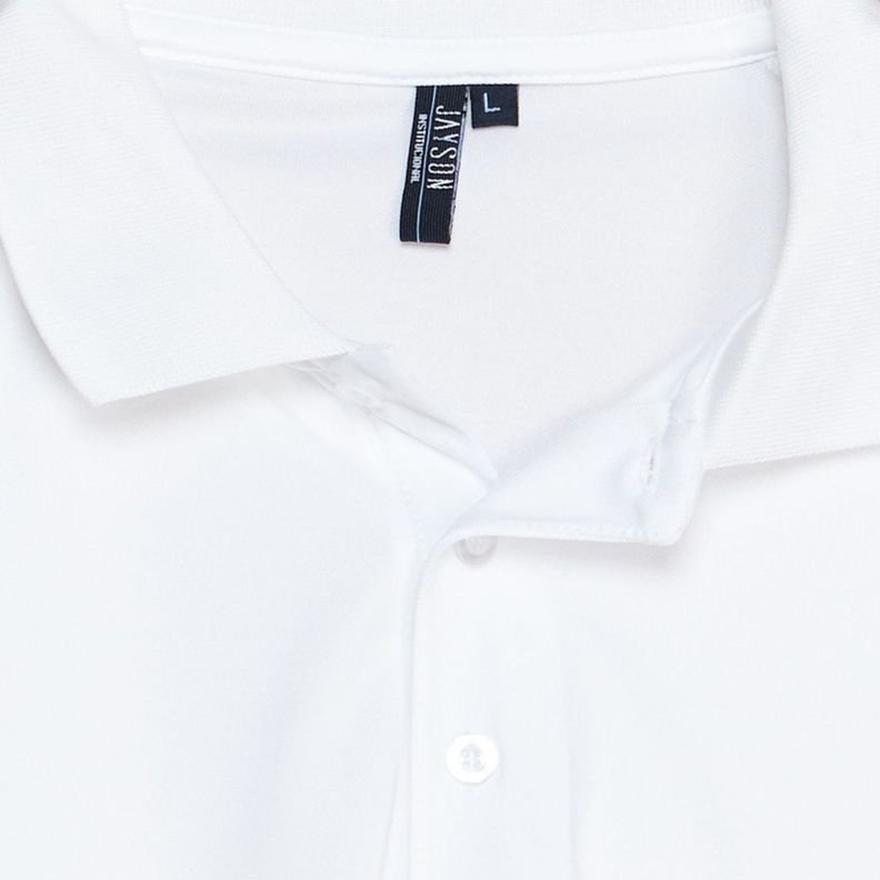 Polera Dry Fit Hombre M/L Blanco-4