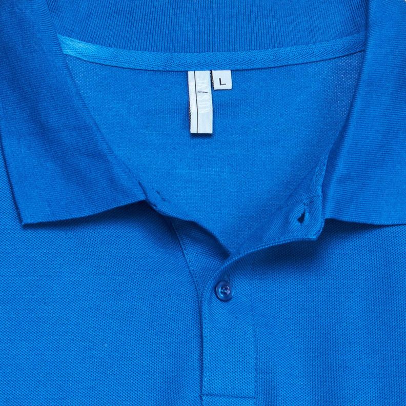 Polera Pique Tc Mc Hombre Azul-4