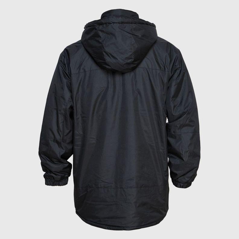 Parka Basica Hombre Negro-3