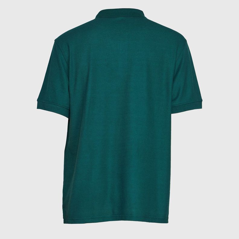 Polera Pique Tc Mc Hombre Verde petróleo-2