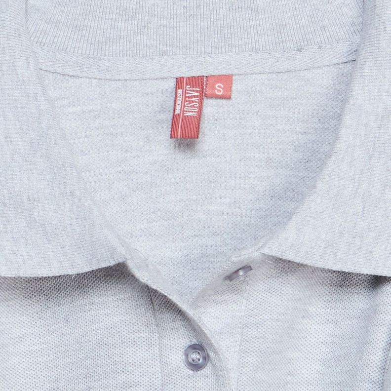 Polera Pique Mujer 80/20 M/L Gris oscuro-4