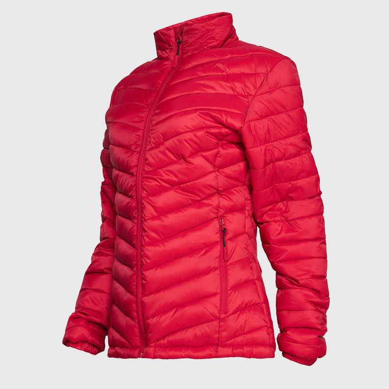 Parka Termica Licancabur Mujer Rojo-0
