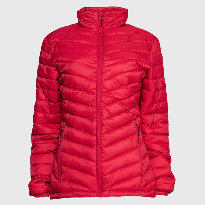 Parka Termica Licancabur Mujer Rojo-1