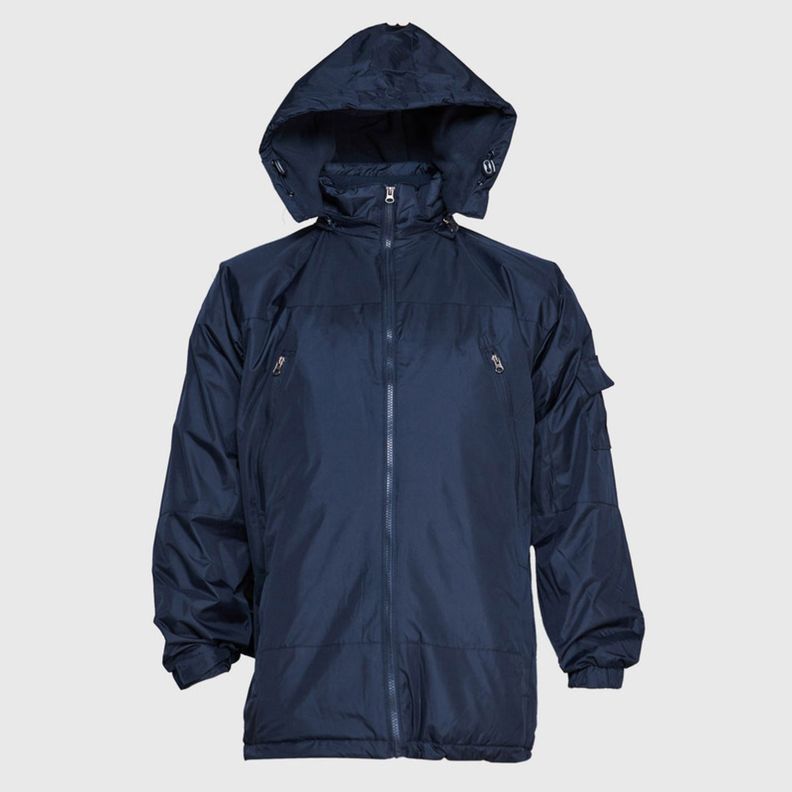 Parka Basica Hombre Azul marino-2