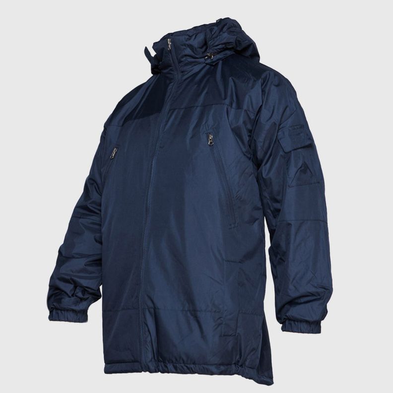 Parka Basica Hombre Azul marino-3