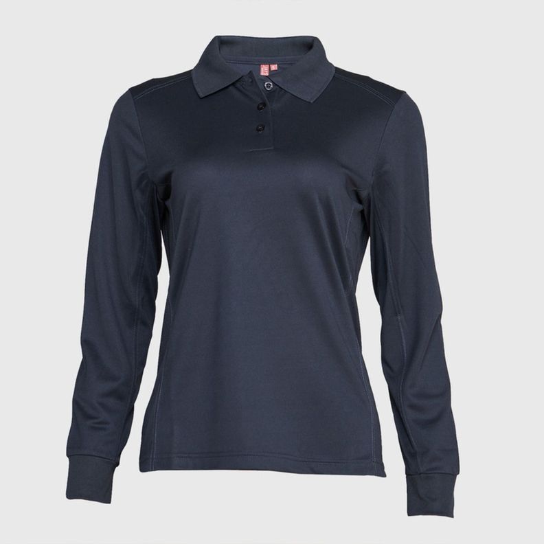 Polera Dry Fit Mujer M/L Gris oscuro-0