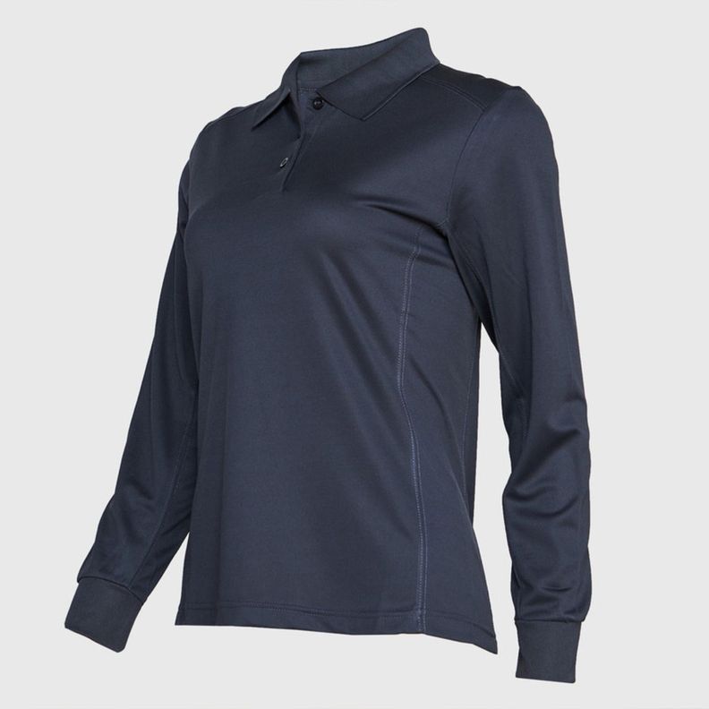 Polera Dry Fit Mujer M/L Gris oscuro-1
