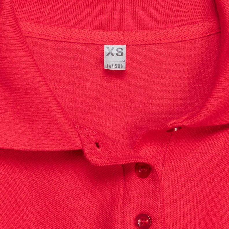 Polera Pique Tc Ml Mujer Rojo-4