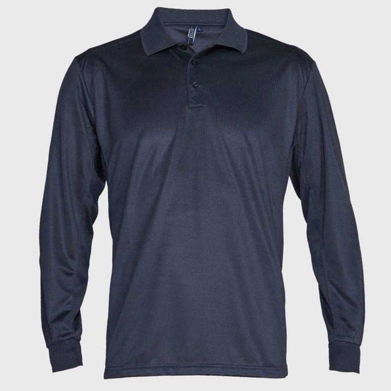 Polera Dry Fit Hombre M/L Gris oscuro-0