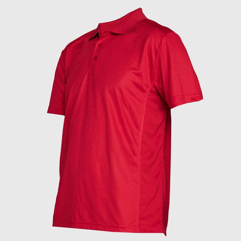 Polera Dry Fit Hombre M/C Rojo-2