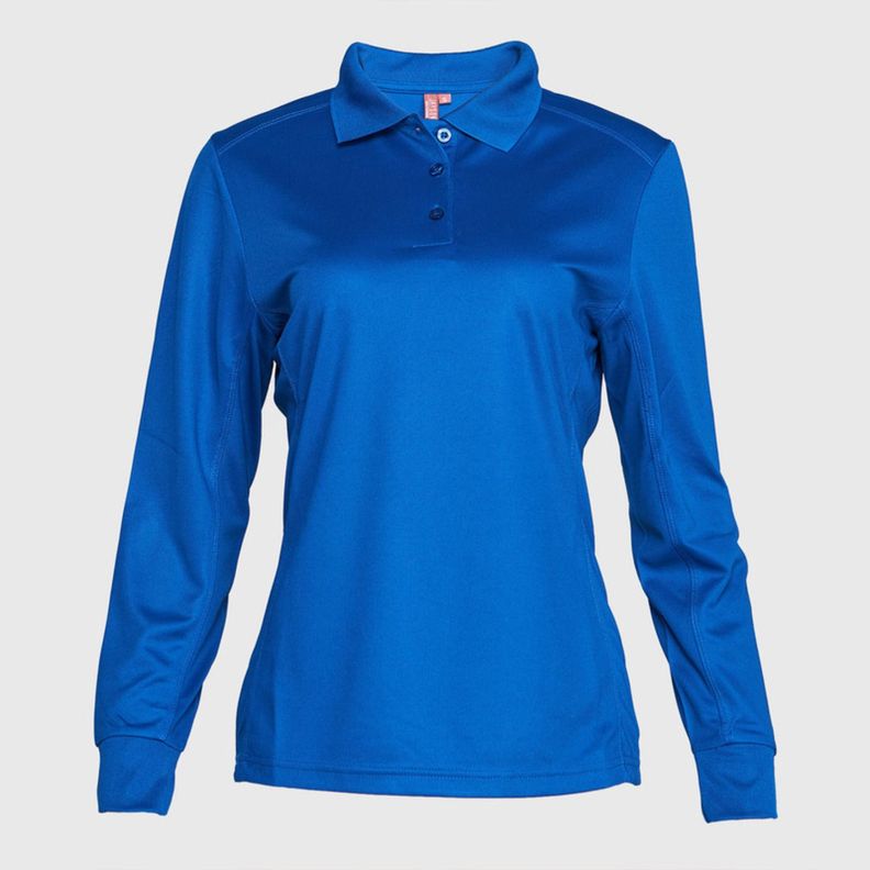 Polera Dry Fit Mujer M/L Azul-0