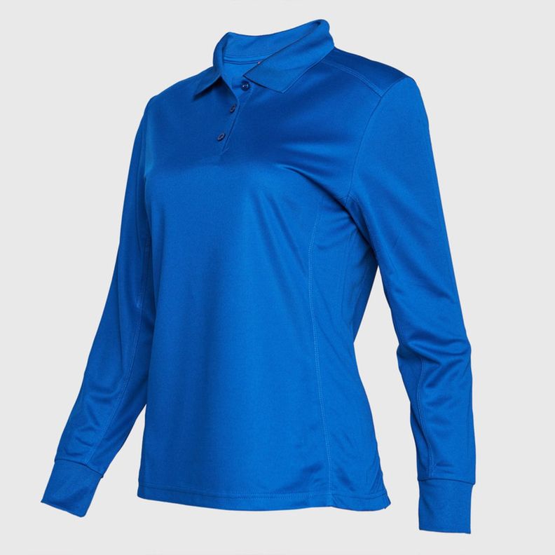 Polera Dry Fit Mujer M/L Azul-1