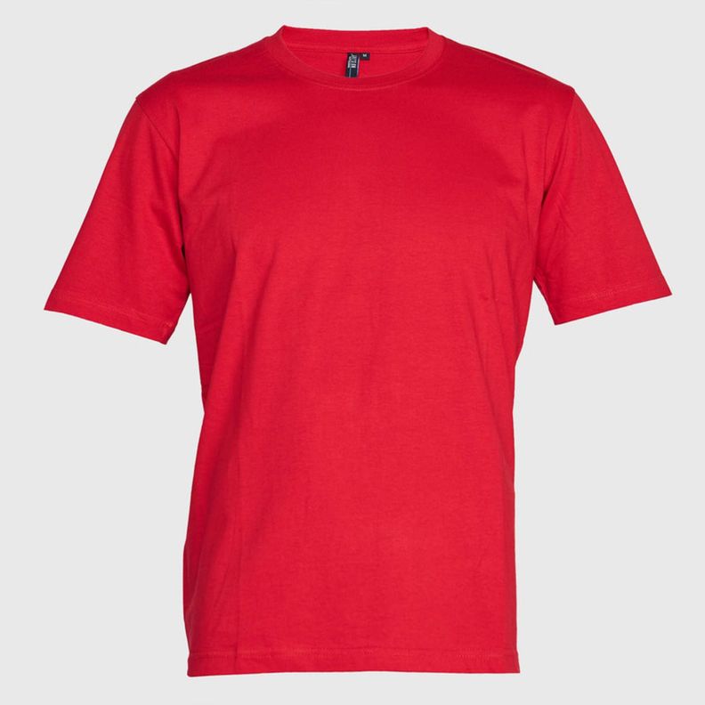 Polera Polo Tubular Hombre M/C Rojo-0