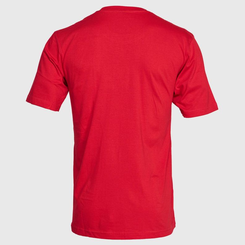 Polera Polo Tubular Hombre M/C Rojo-1