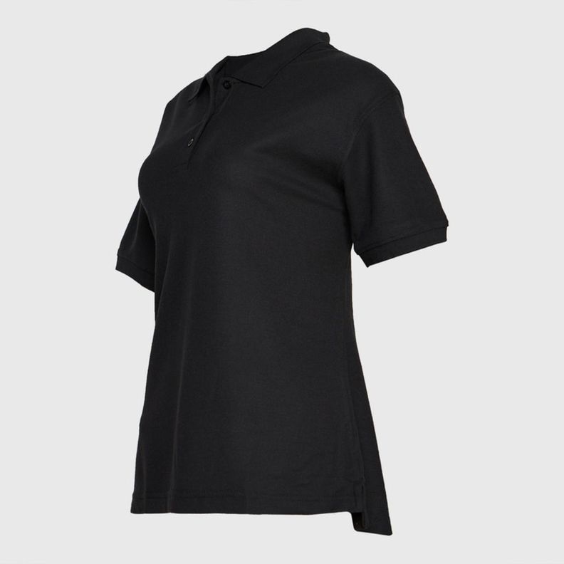 Polera Pique Tc Mc Mujer Negro-1