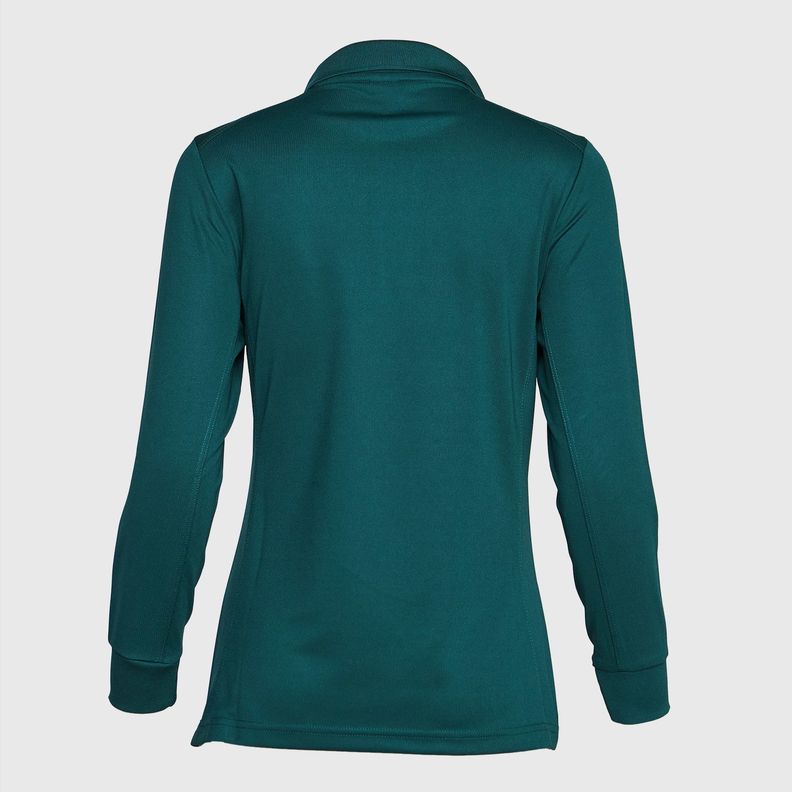 Polera Dry Fit Mujer M/L Verde petróleo-2
