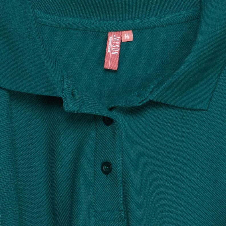 Polera Pique Mujer 80/20 M/C Verde musgo-4