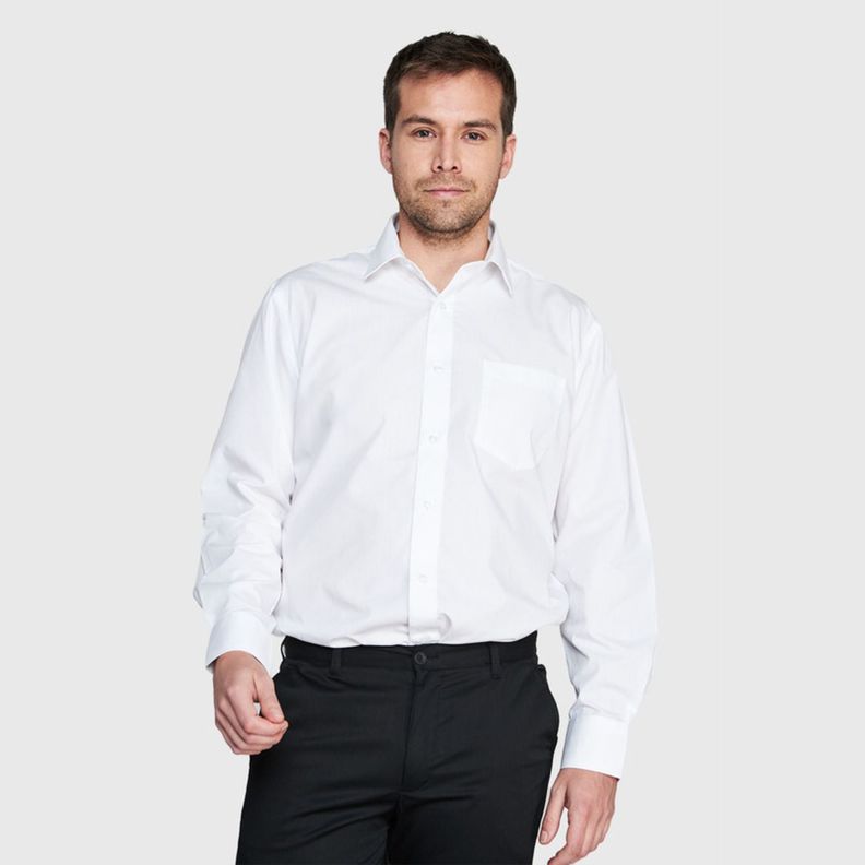 Camisa Trevira Blanco Optico Comfort M/L Blanco-0