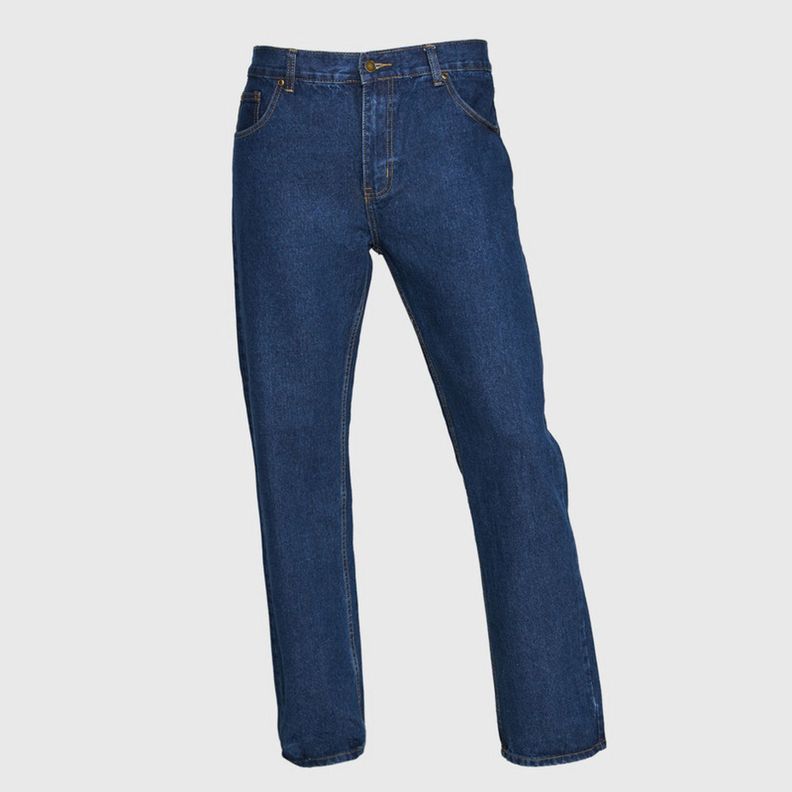Jeans Tradicional Hombre Azul-1