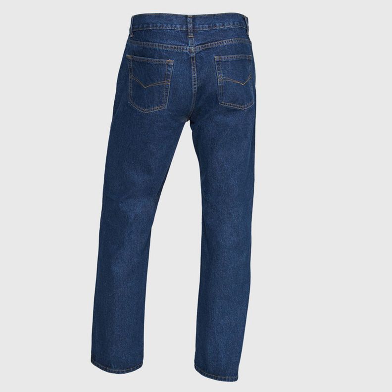 Jeans Tradicional Hombre Azul-3
