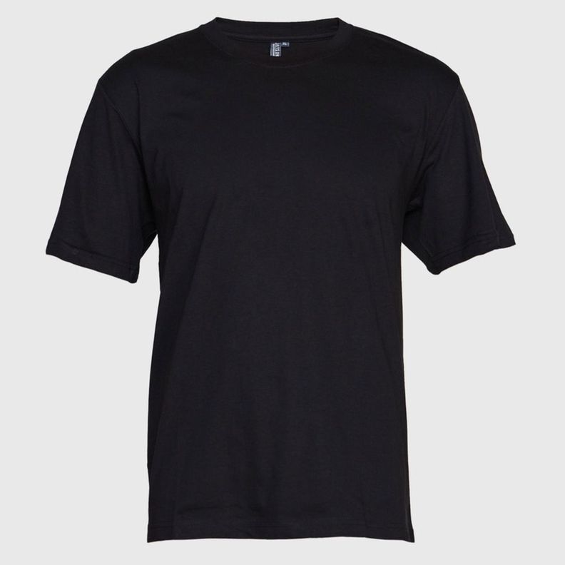 Polera Polo Tubular Hombre M/C Negro-0
