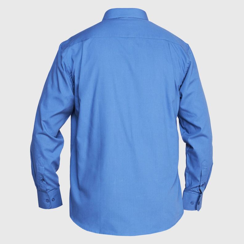 Camisa Trevira  Ml Comfort Celeste-2