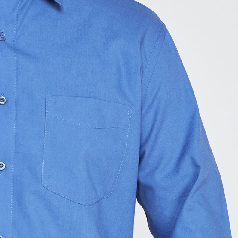 Camisa Trevira  Ml Comfort Celeste-4